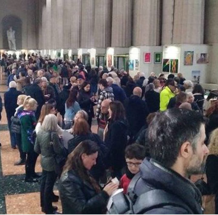 Muestra de arte en la Facultad de Derecho