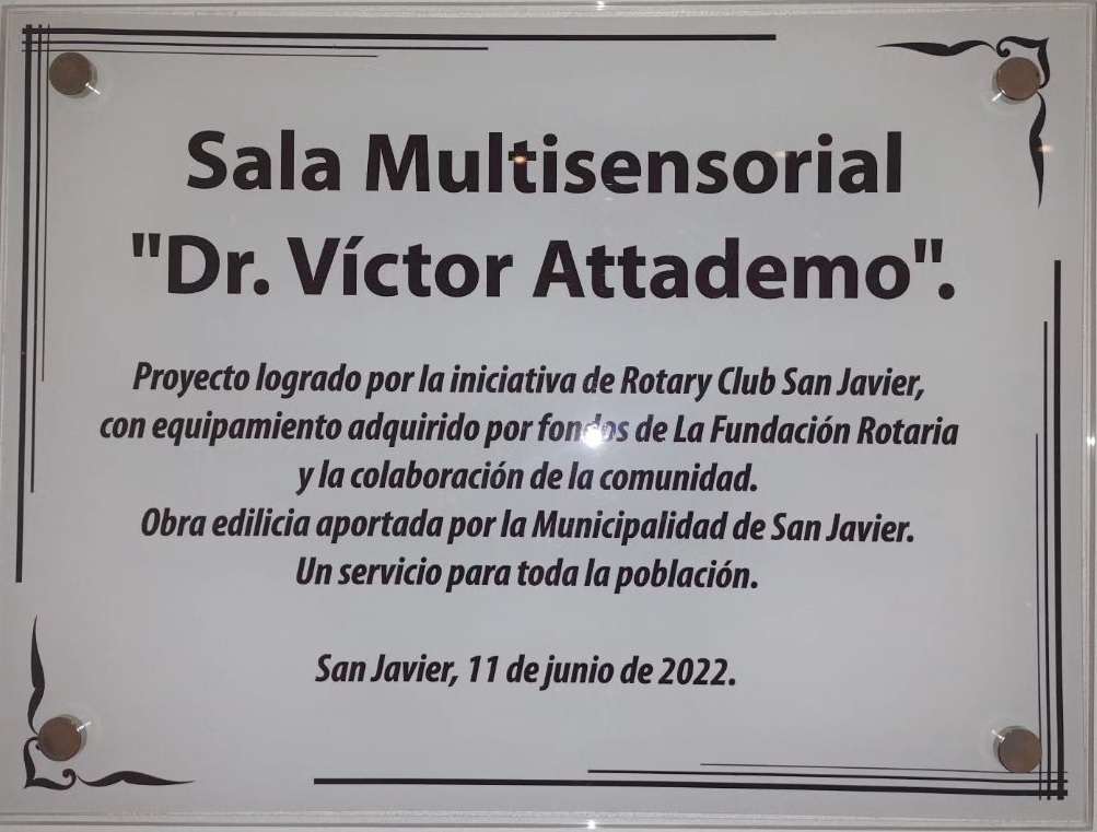 Curso de funcionamiento de sala multisensorial