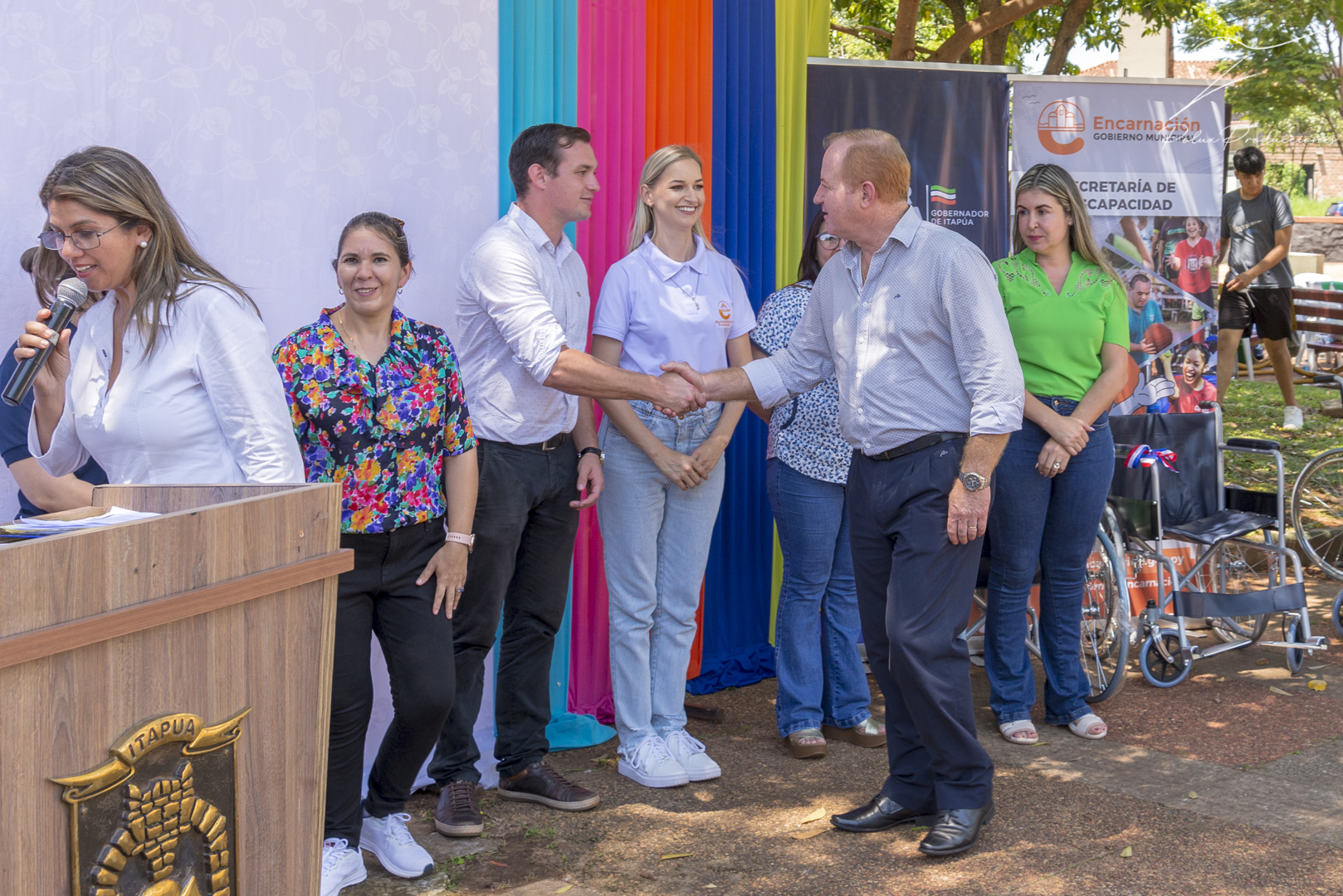 Jornada de atención exclusiva a personas con discapacidad de Itapúa