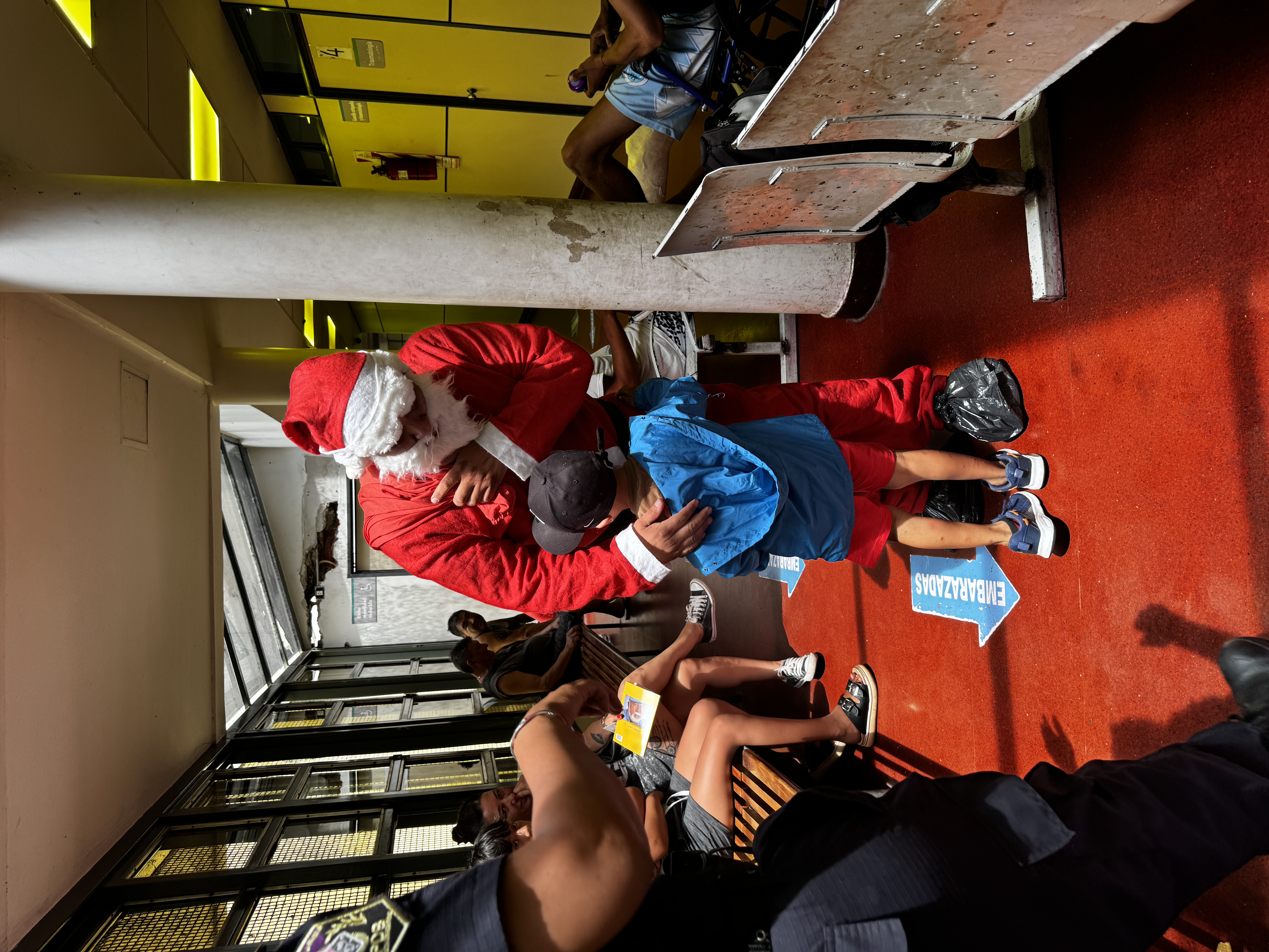 Papá Noel en el Hospital 