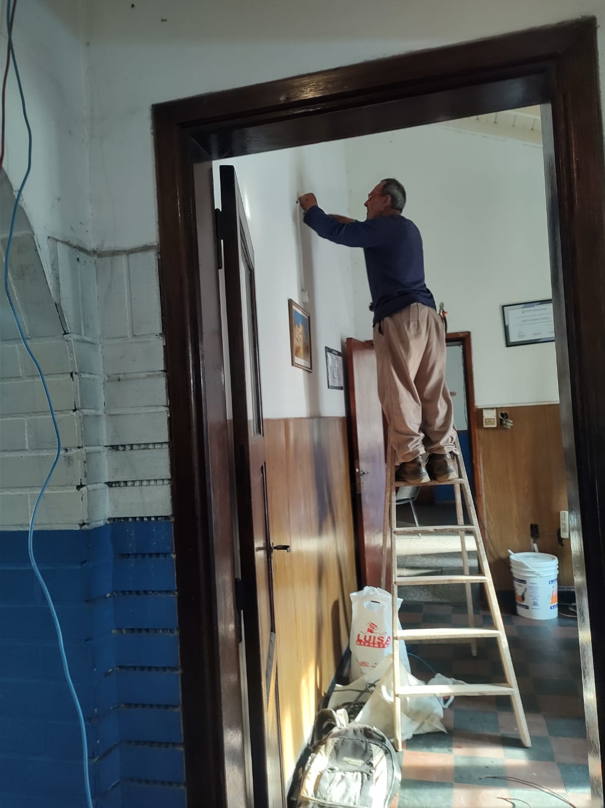Colaboración con la refacción de la Comisaría de Ezpeleta