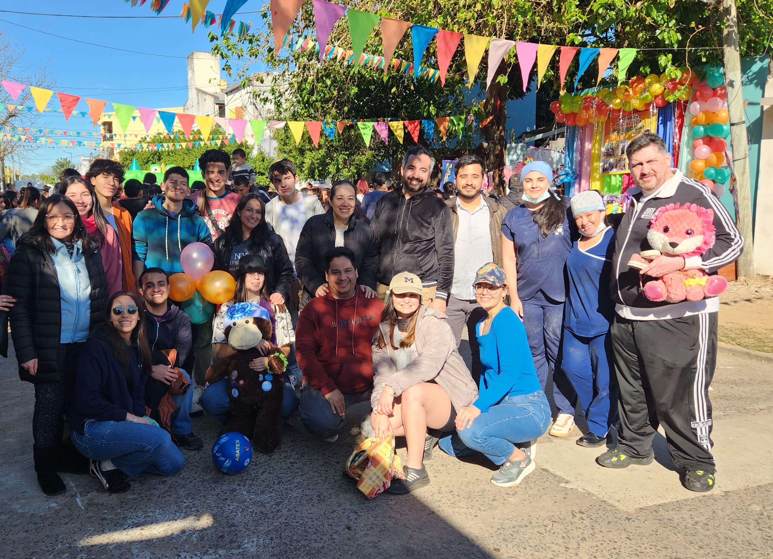 Celebración del Día de las Infancias en el merendero 