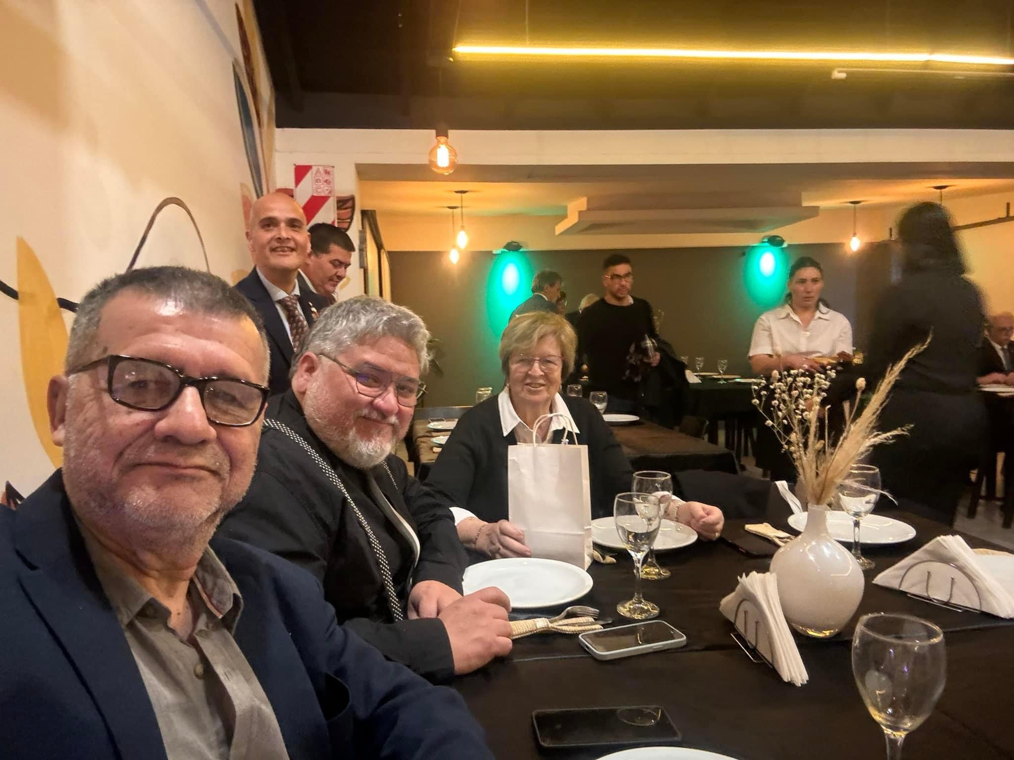 Cambio de autoridades en nuestro club ahijado: Rotary Club Guernica