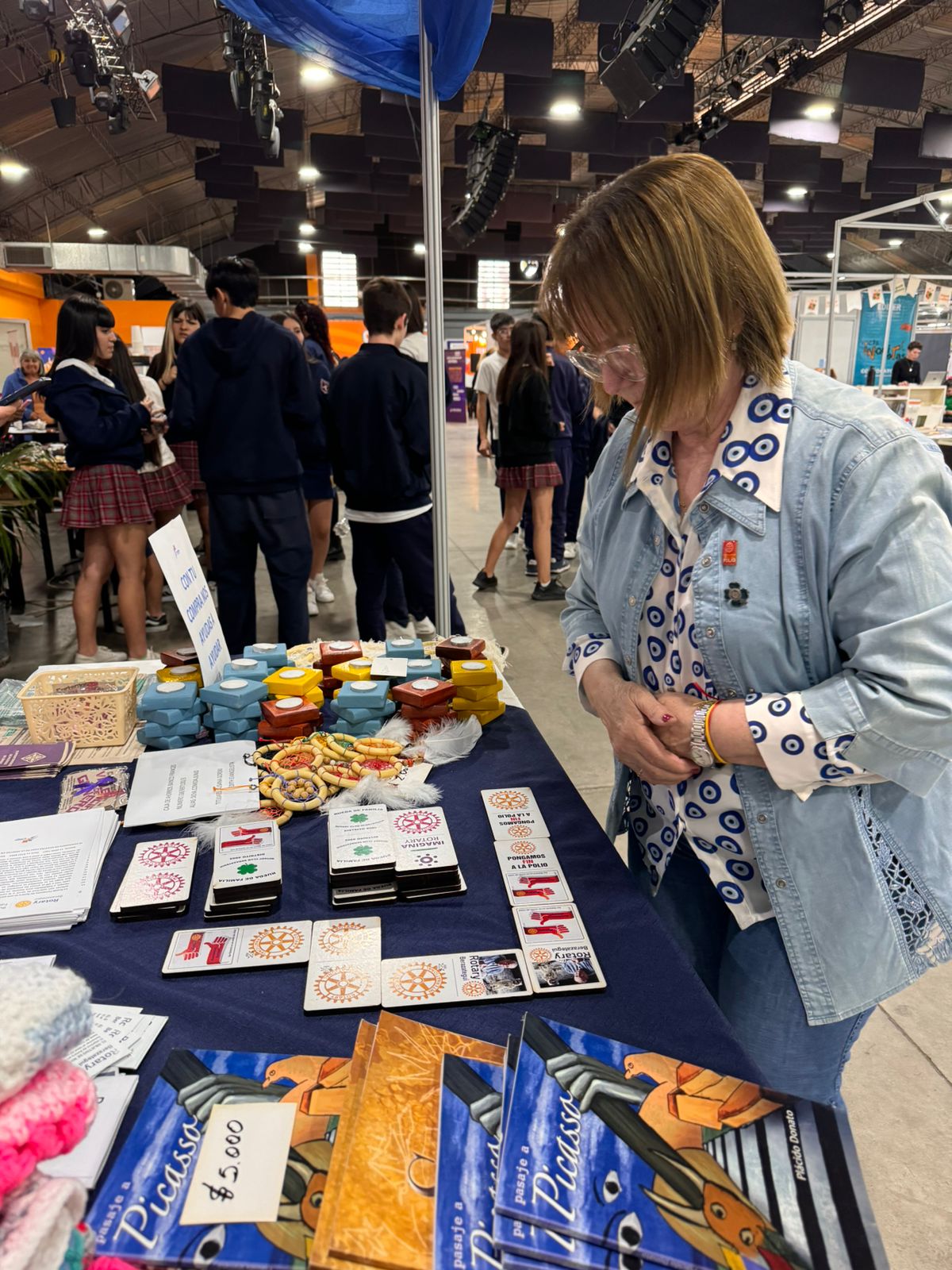 Participación de la Rueda Femenina en la Feria del Libro