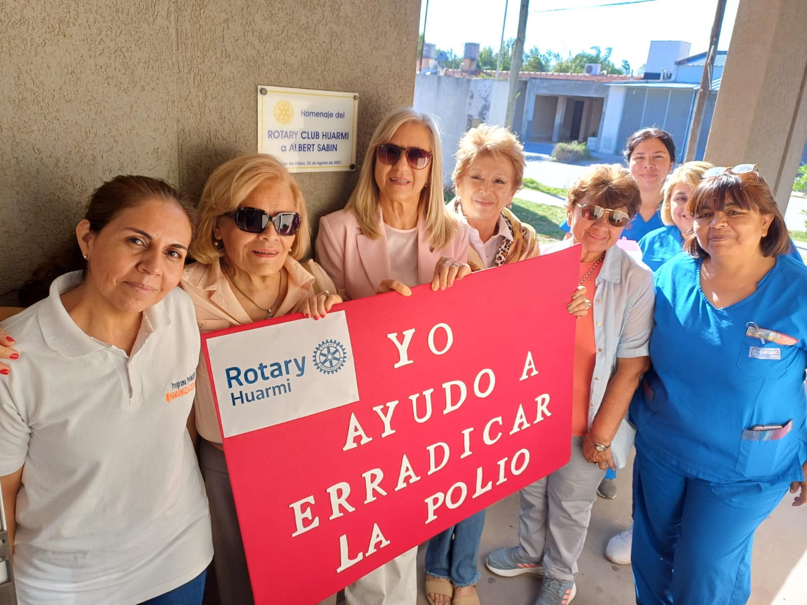 Campaña de concientización sobre la Polio