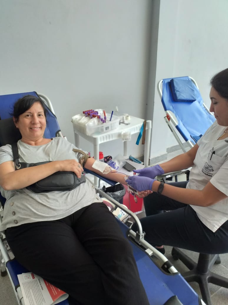 Jornada de donación de sangre en el Hospital Garrahan