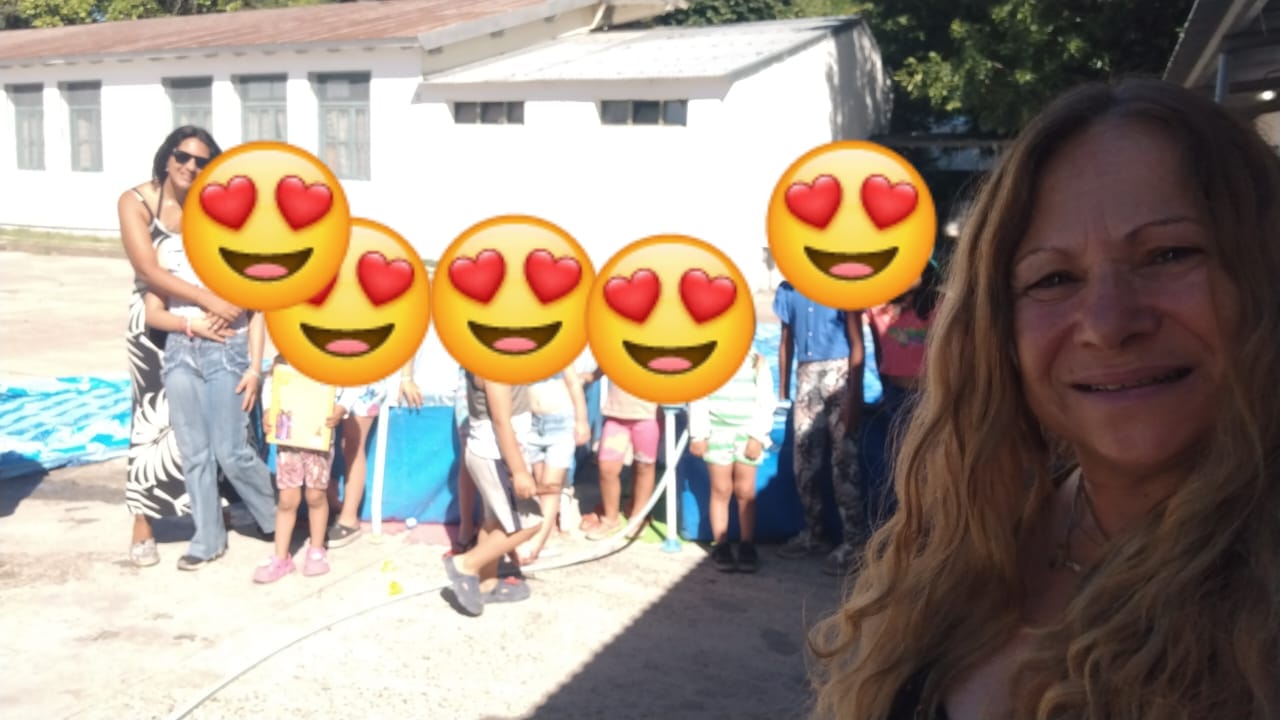 Pileta para la escuela de verano de Parque Pereyra