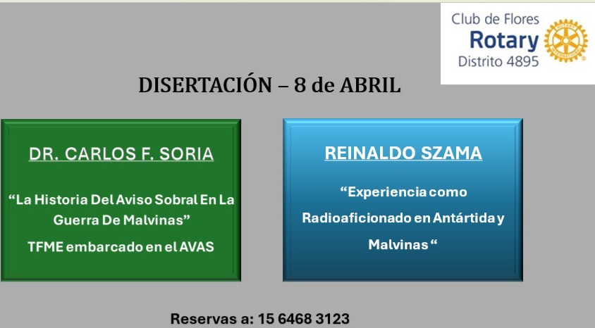2 de Abril: disertación sobre el conflicto de Malvinas
