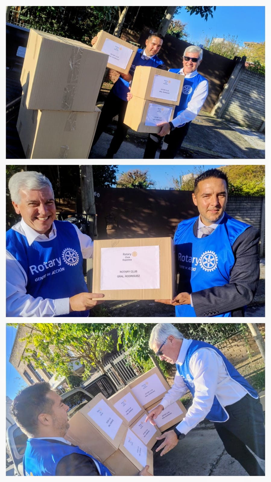 AYUDA POR INUNDACIONES A GRAL. RODRIGUEZ