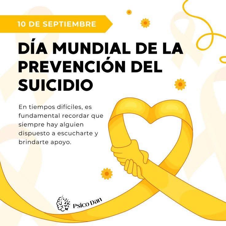 Concientización en el Día Mundial de la Prevención del Suicidio