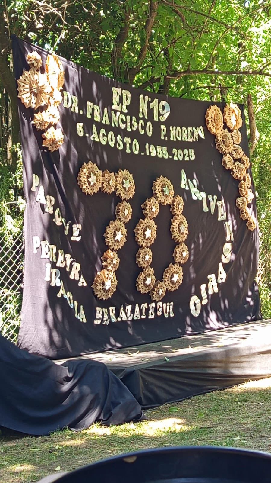 70.º aniversario de la Escuela n.º 19 de Parque Pereyra