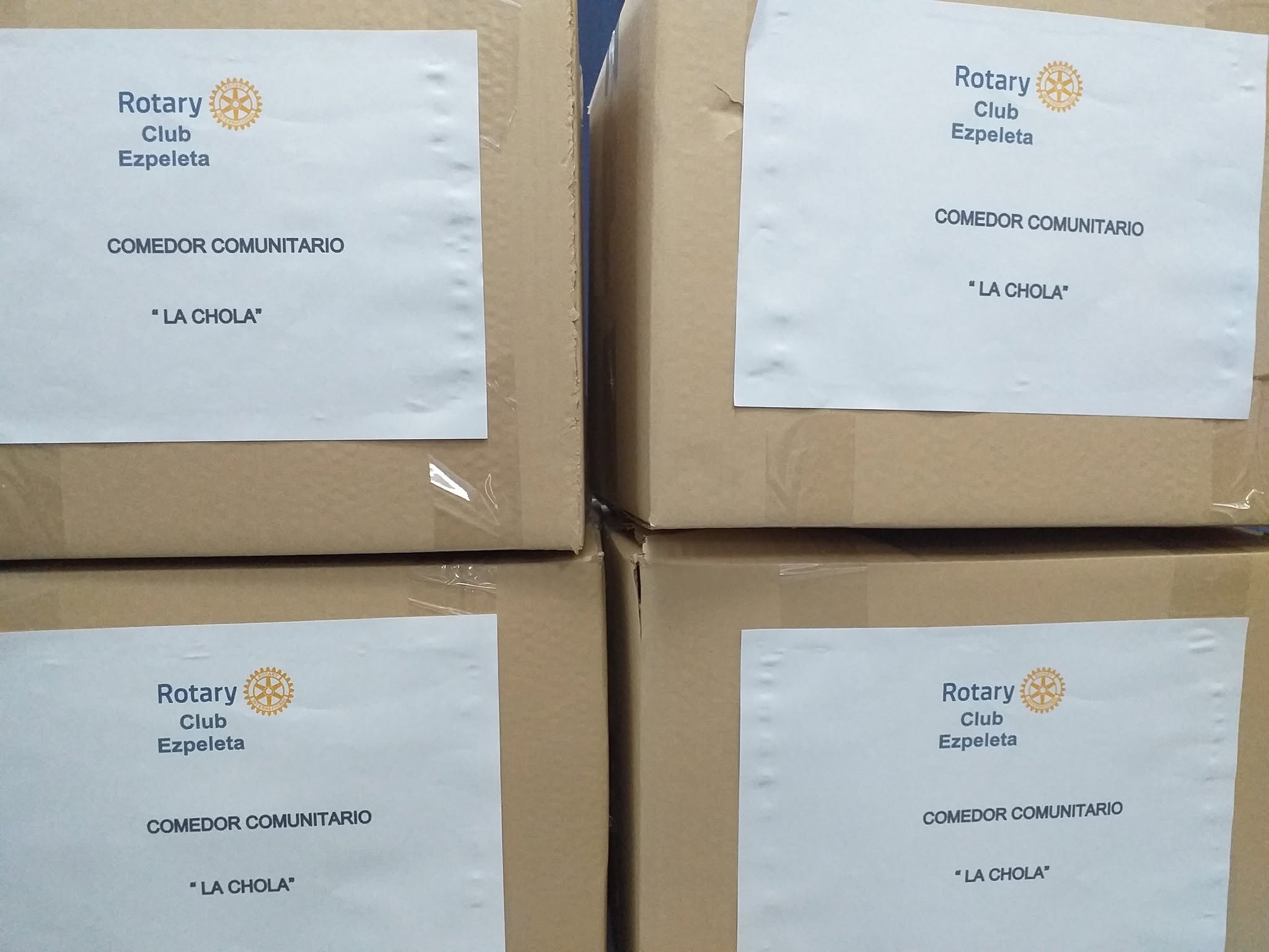 ROTARY CLUB EZPELETA COLABORANDO CON QUIENES MAS LO NECESITAN