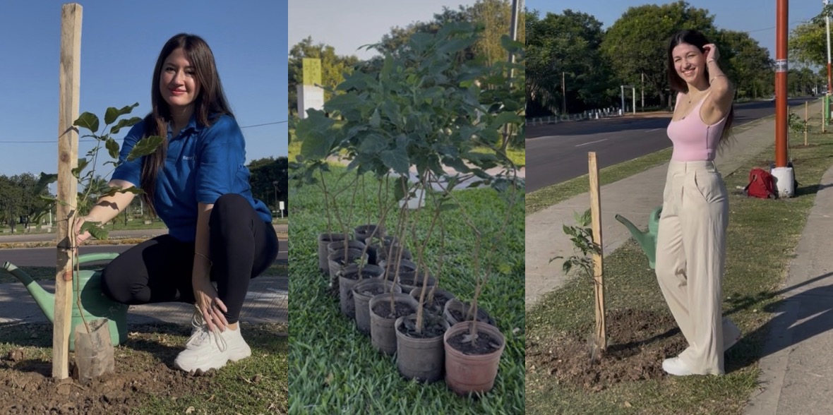 Plantamos 15 árboles por los 15 años del club