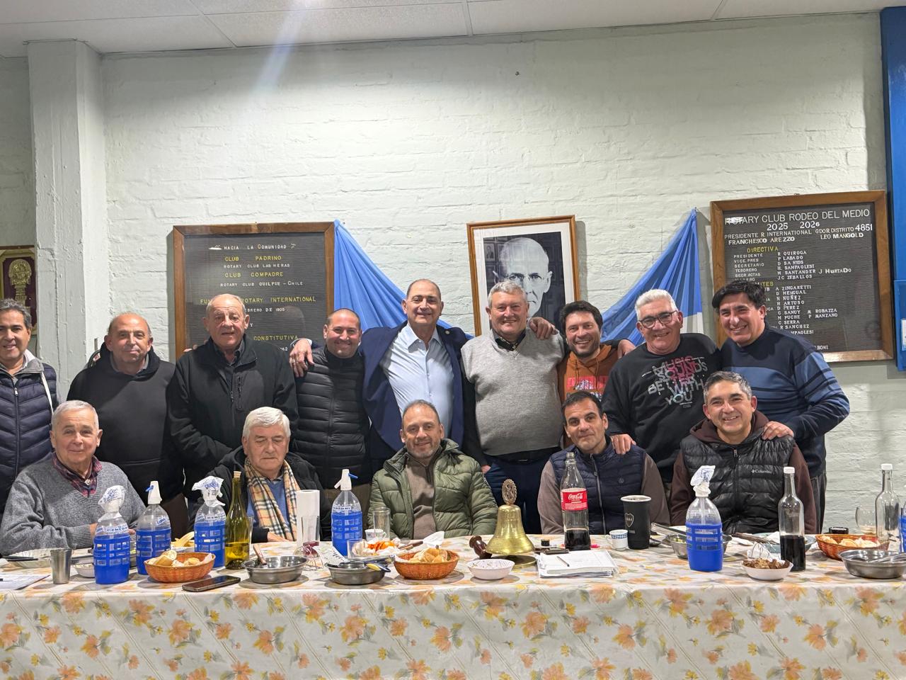 Reunión con el Rotary Club Rodeo del Medio, de Mendoza
