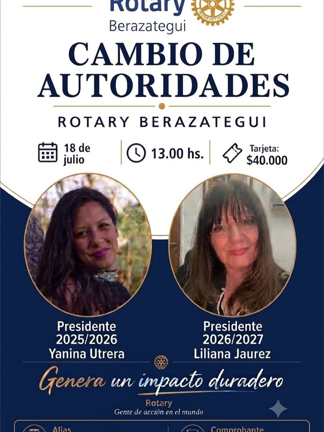 CAMBIO DE AUTORIDADES