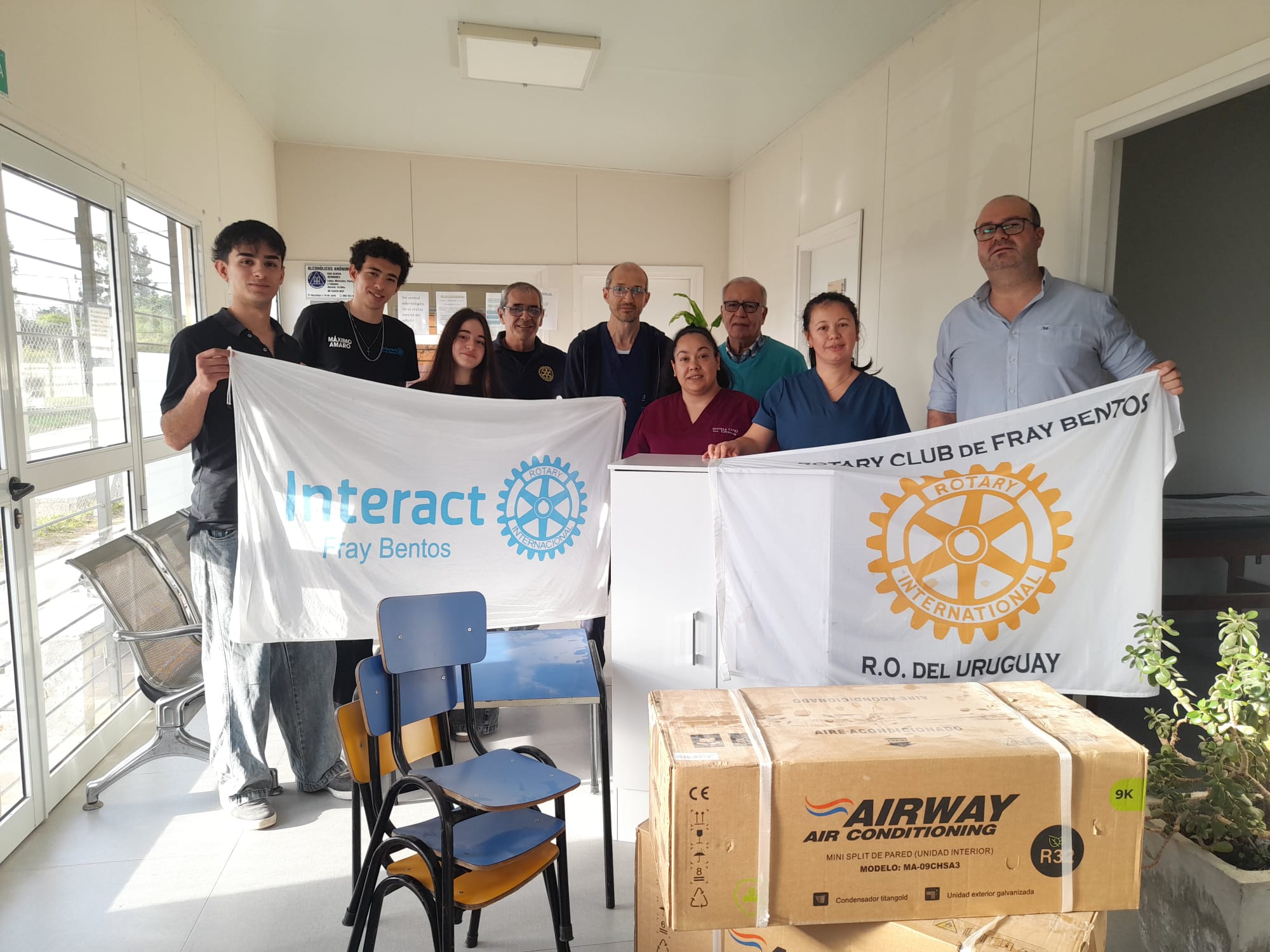Donación a Policlinica Las Canteras
