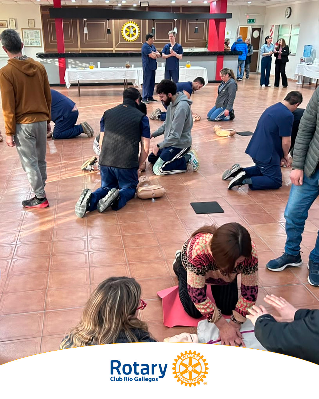 Jornada de capacitación en RCP
