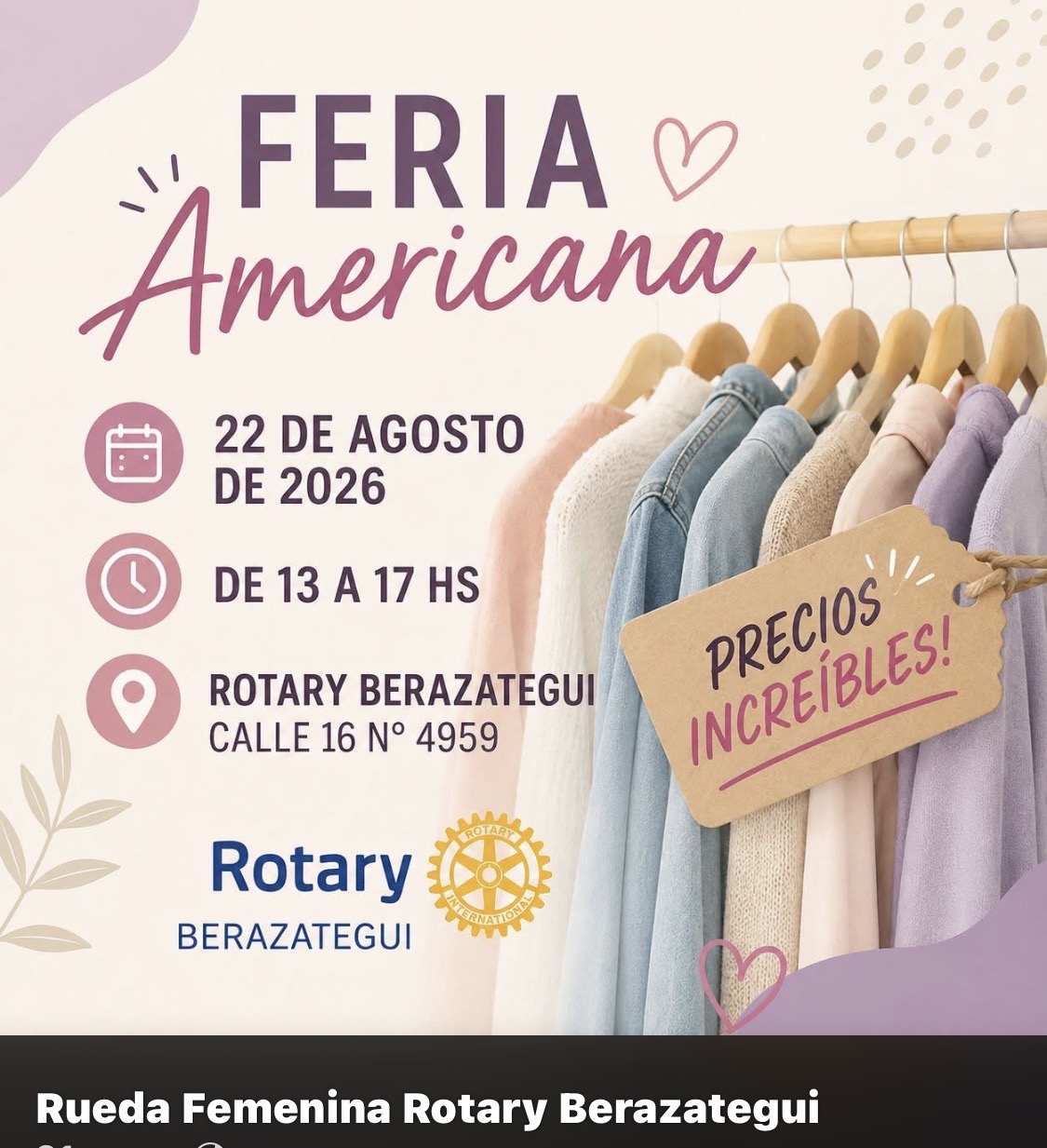 FERIA AMERICANA- RUEDA FEMENINA