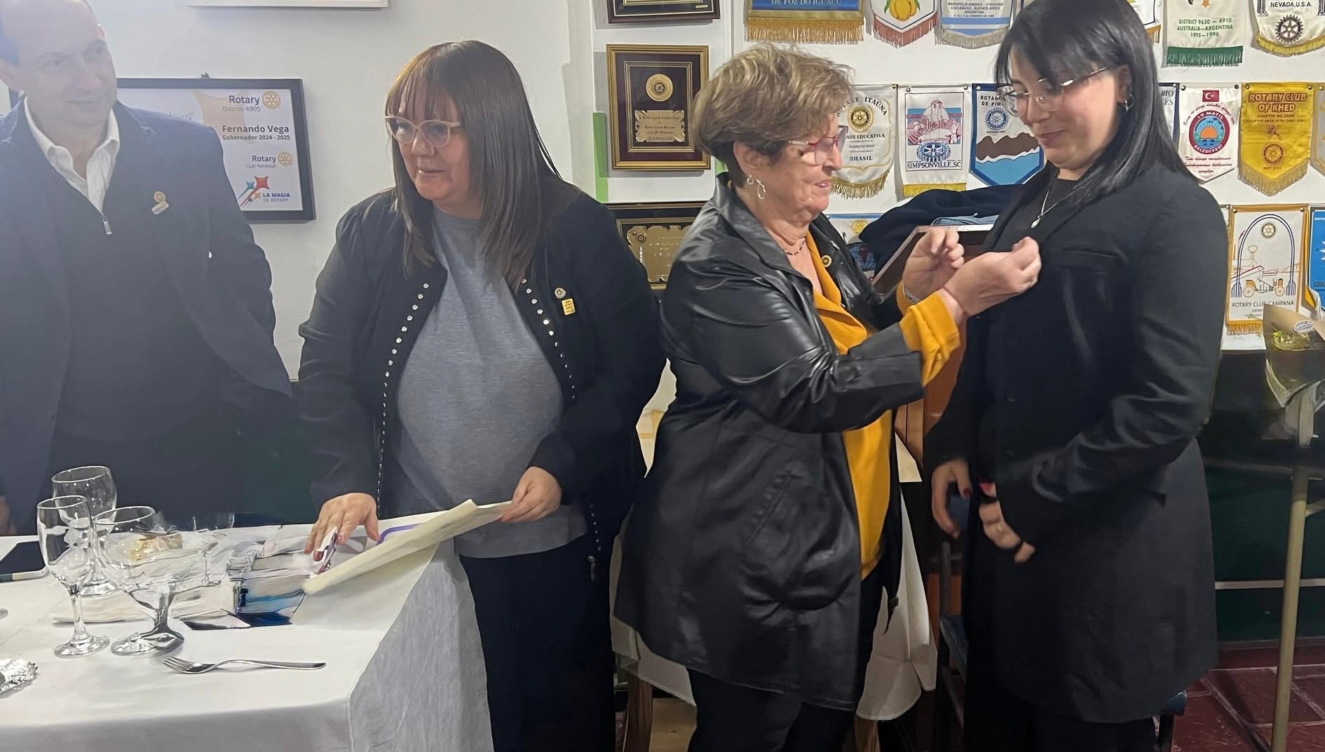 INGRESO DE UNA VOLUNTAD ROTARIA A ROTARY BERAZATEGUI