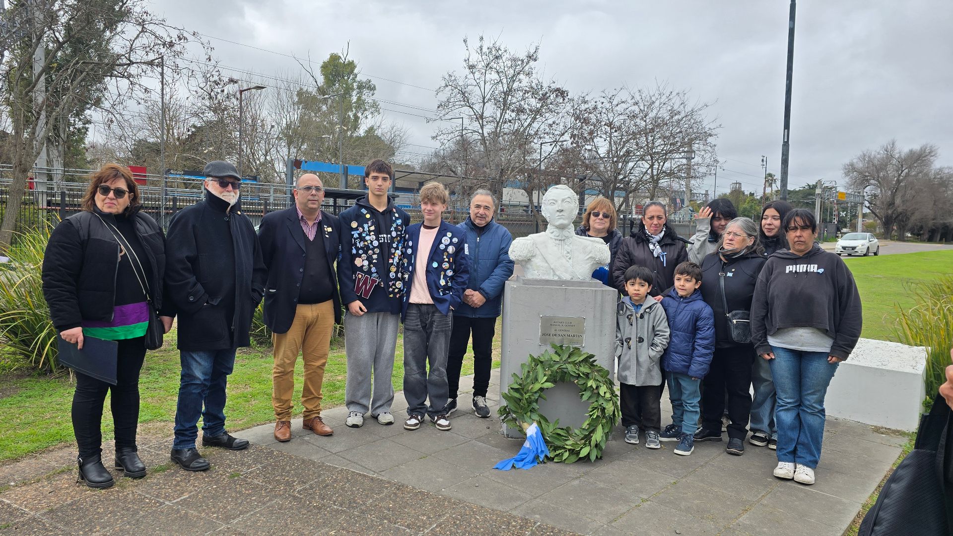 Homenaje al Gral San Martín