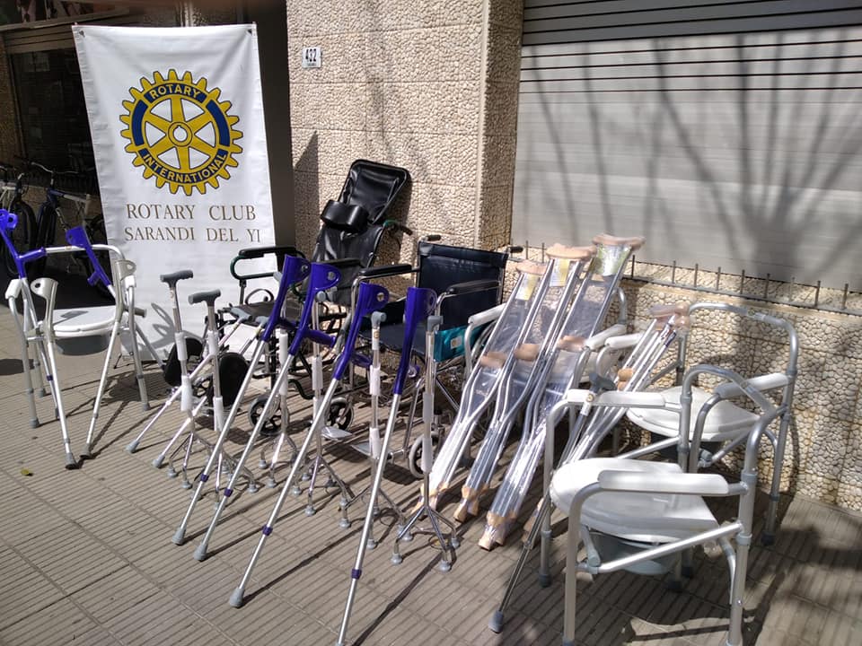 Banco Ortopédico del Club Rotario