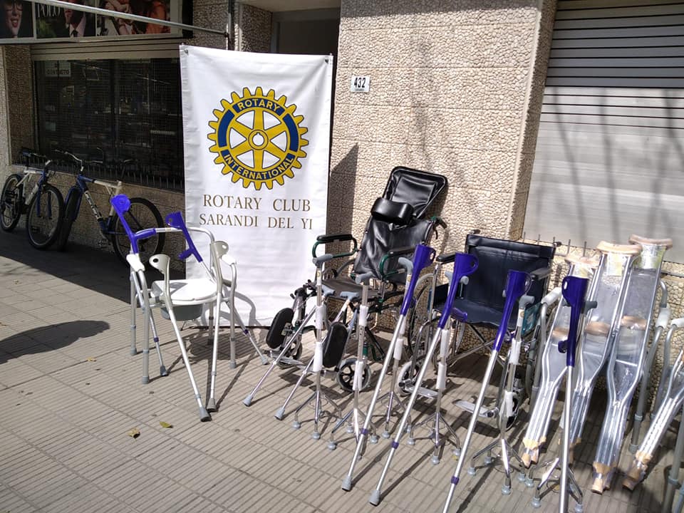 Banco Ortopédico del Club Rotario