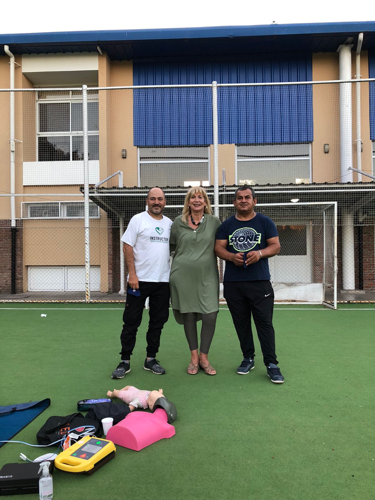 Curso de RCP en Club de football Itatí de Virreyes