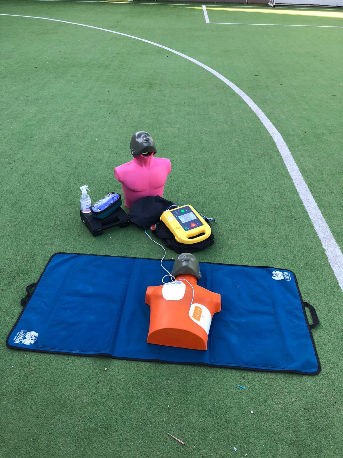 Curso de RCP en Club de football Itatí de Virreyes