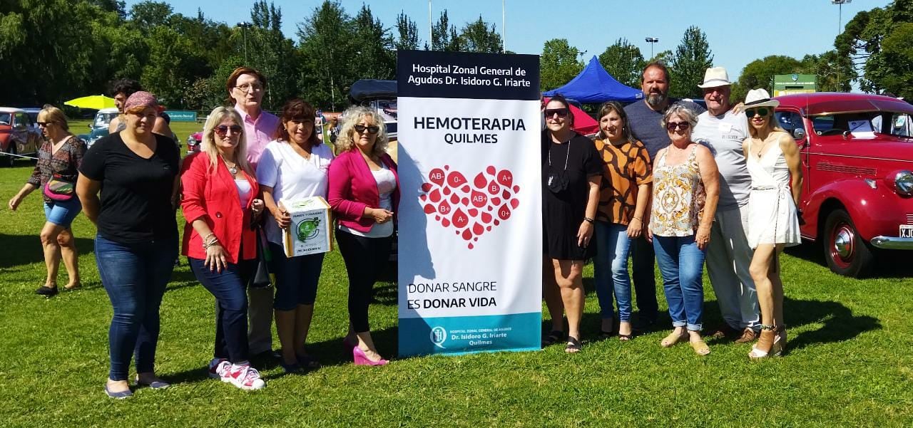 ROTARY CLUB EZPELETA JUNTO AL HOSPITAL DE QUILMES