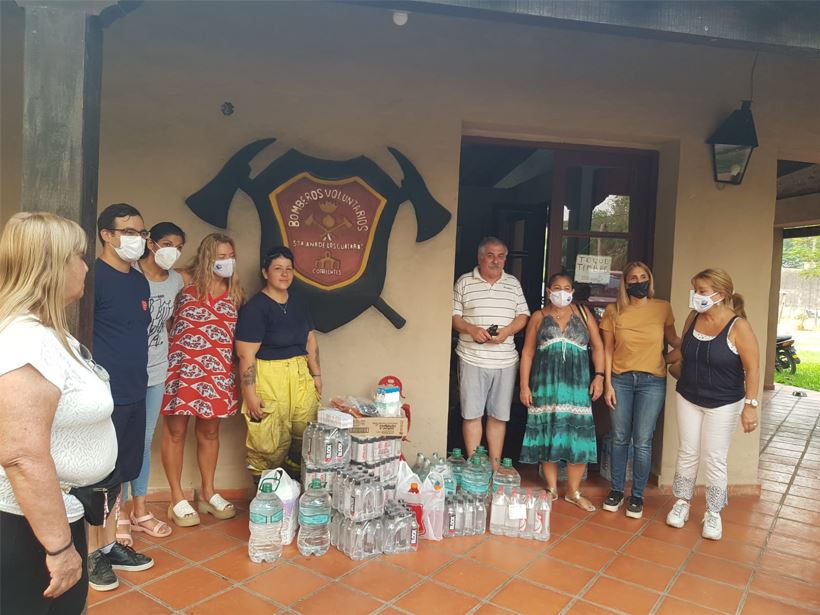 Donaciones a Bomberos Voluntarios