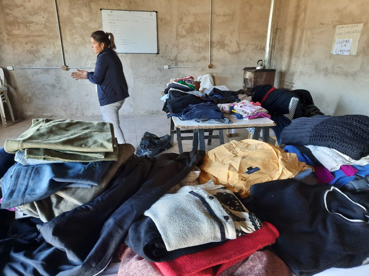 Donacion a Barrio 2 de Febrero