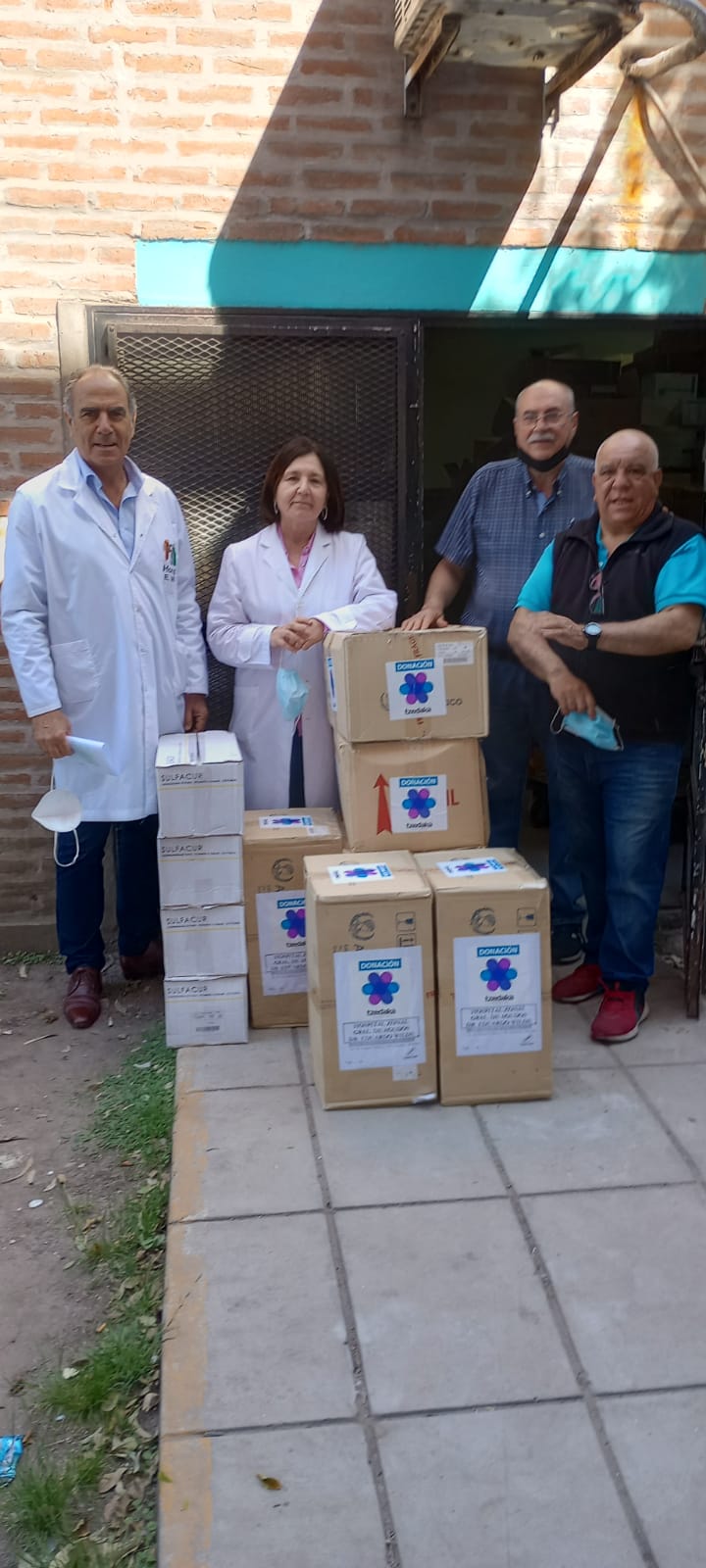 Donación medicamentos Hospital Dr. E. Wilde