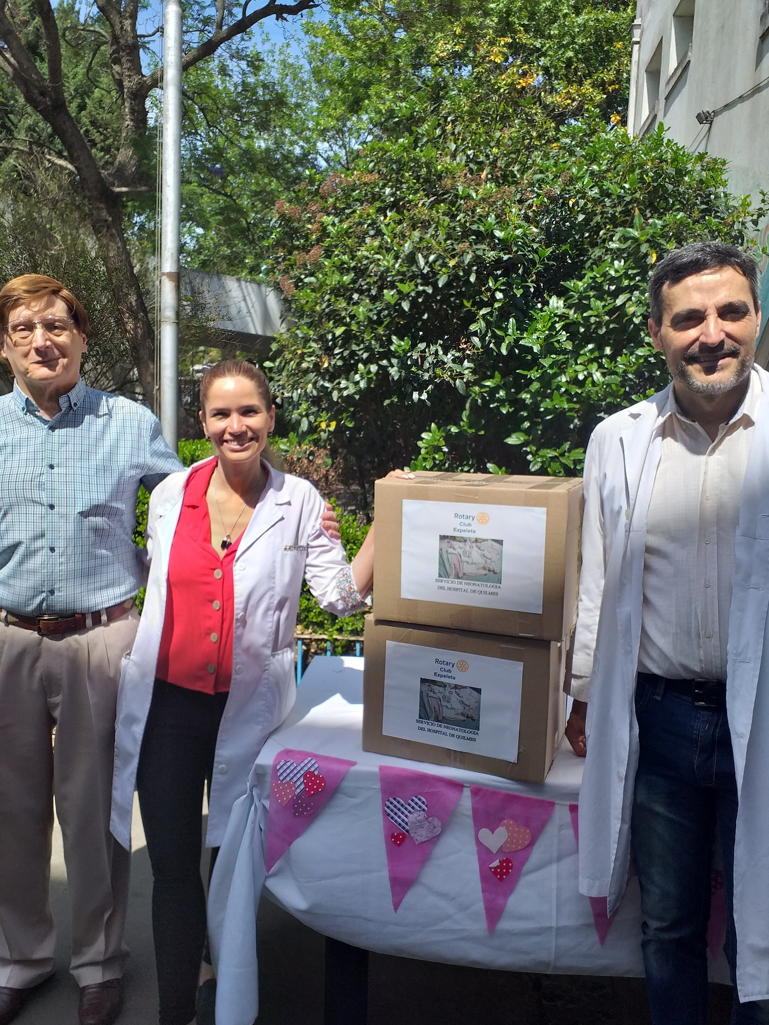 ROTARY CLUB EZPELETA EN EL DIA DEL PREMATURO