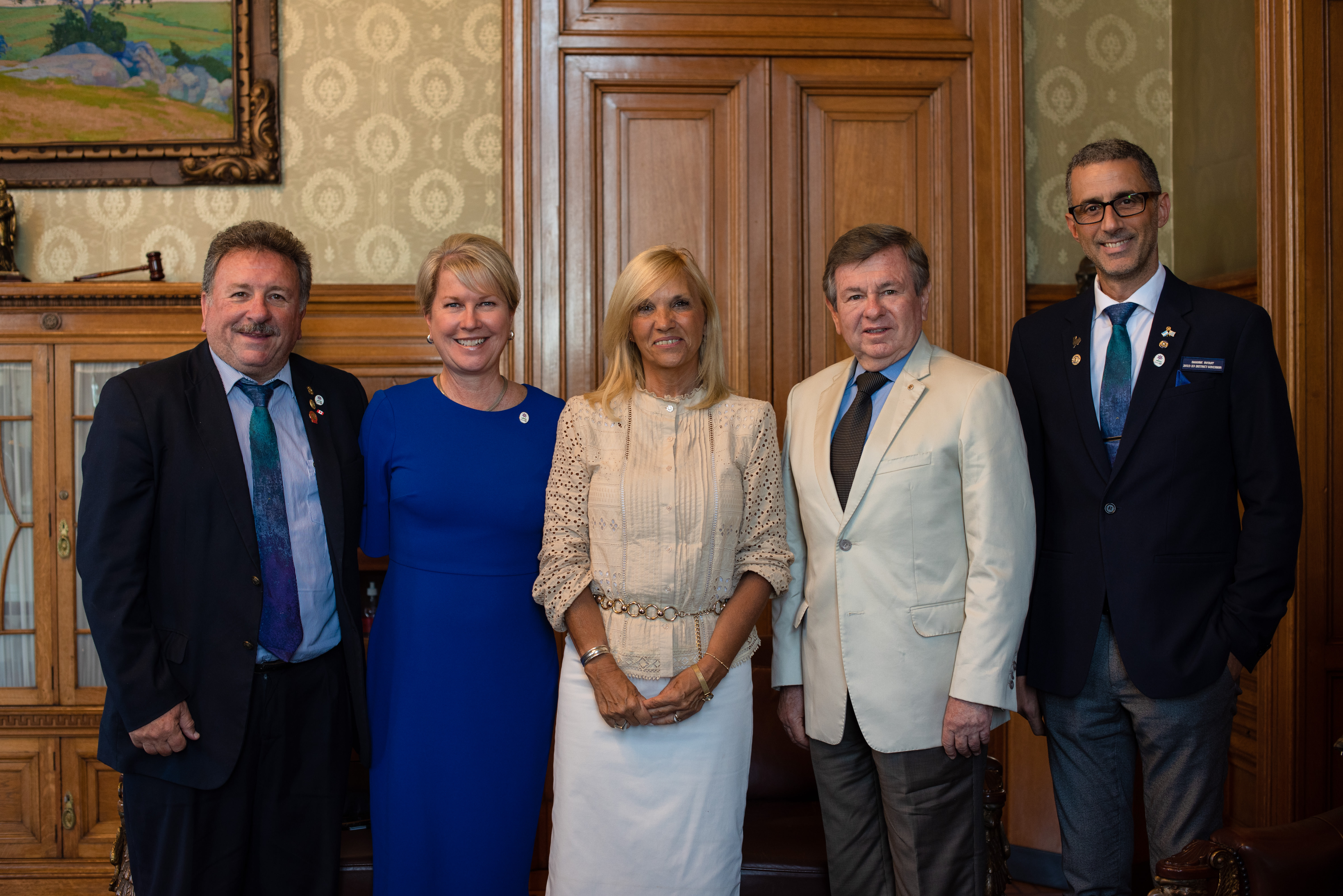 Visita de la Presidente Jennifer Jones